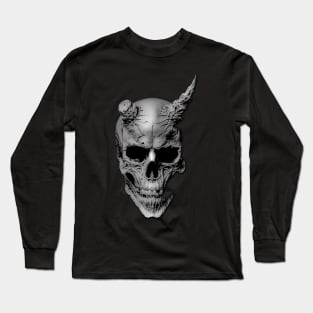 Demon's skull Long Sleeve T-Shirt